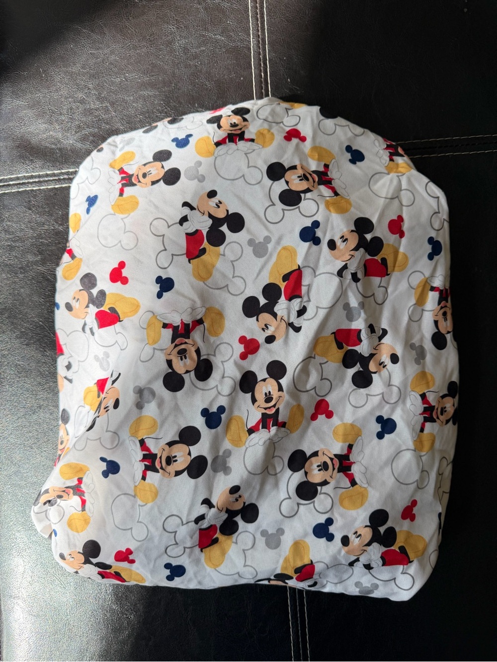 Disney - Mickey Mouse Patterned Fitted Crib/Toddler Bed Sheet